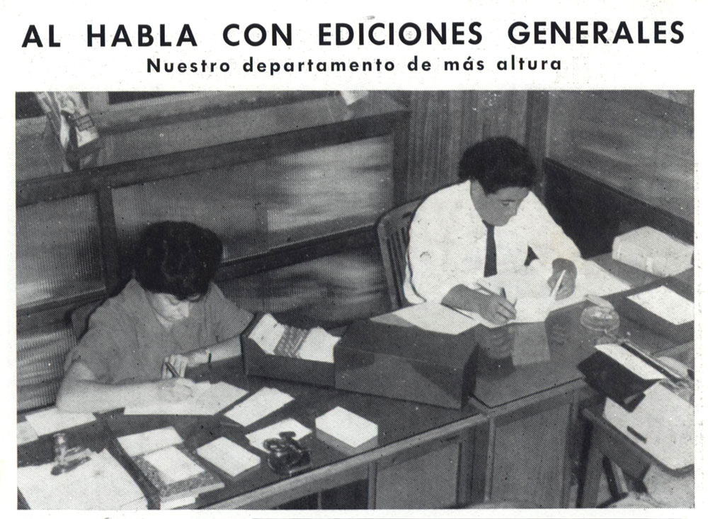 Al habla con Ediciones Generales