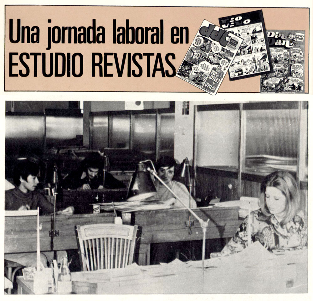 Una jornada laboral en Estudio Revistas