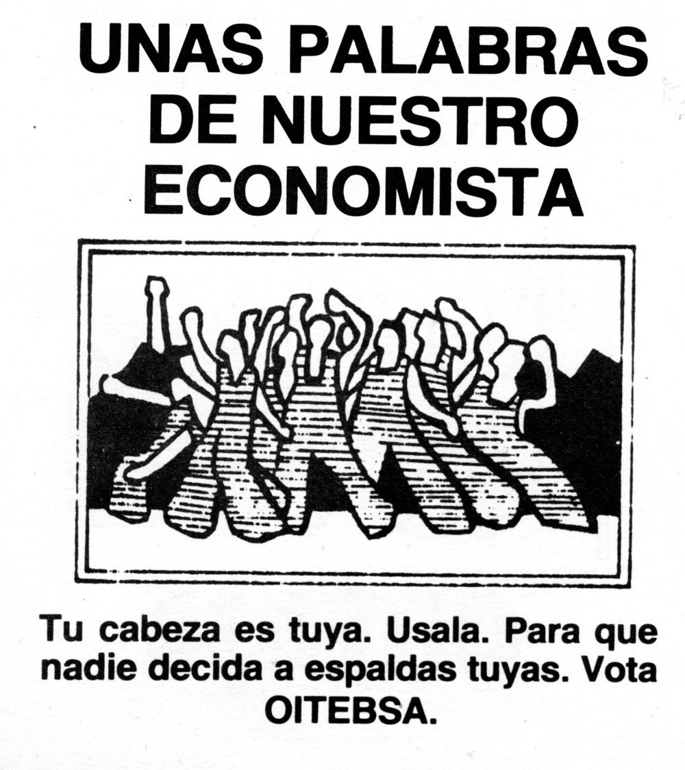 Unas palabras de nuestro economista